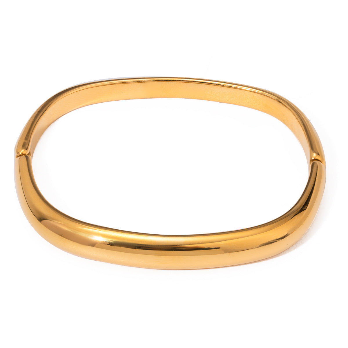 European And American Stainless Steel Simple Square Bracelet High Sense Niche
