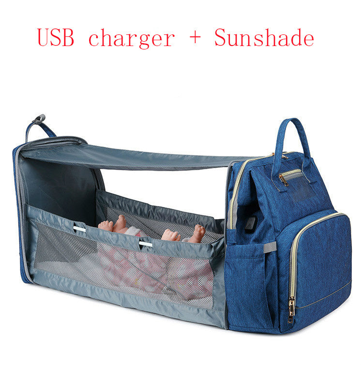 Portable Folding Crib Mummy Bag Portable