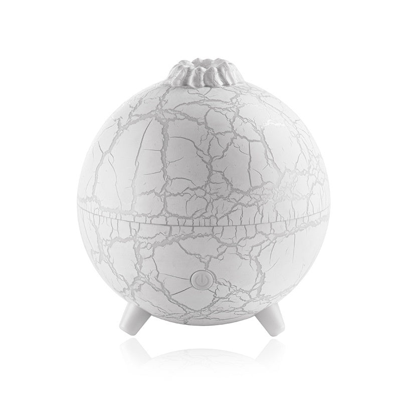 Planet Flame Crack Aromatherapy Seven-color Humidifier