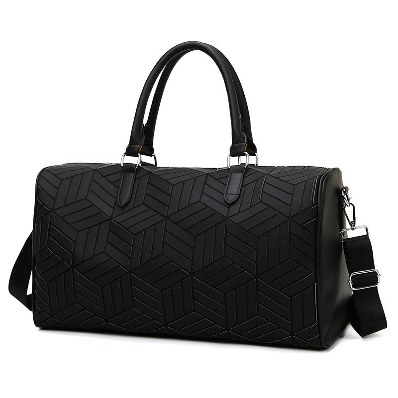 Large Capacity Travel Geometric Pattern Duffle Bag